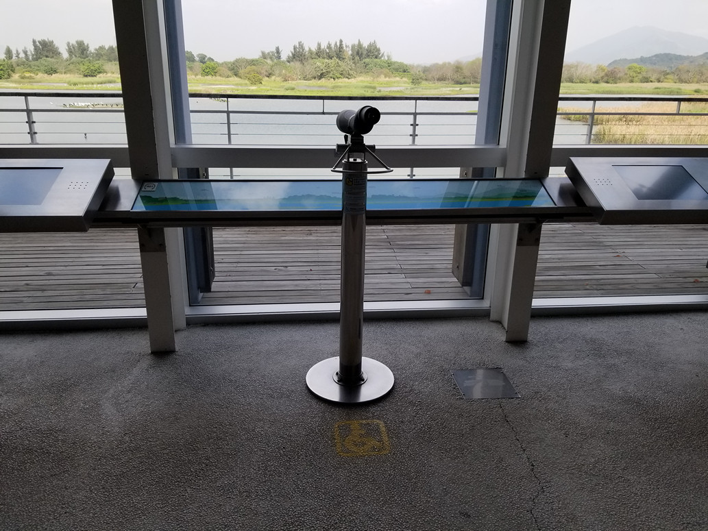 Telescopes for wheelchair users
